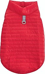 Sam's Pets Monty Dog Puffer Jacket, Red, Large