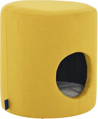 Show full view: Sam's Pets Orbit 15.75-in Linen Cat Tree Enclosure & Condo, Yellow slide 2 of 9