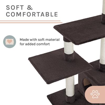 Show full view: Sam's Pets Randolph 43-in Cat Tree, Brown slide 7 of 10