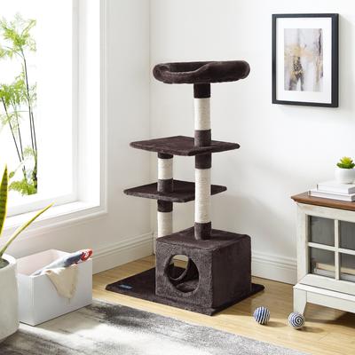Show full view: Sam's Pets Randolph 43-in Cat Tree, Brown slide 8 of 10
