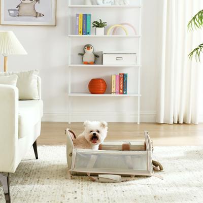 Show full view: Sam's Pets Scout Dog & Cat Carrier Bag, Beige, 19-in slide 8 of 9