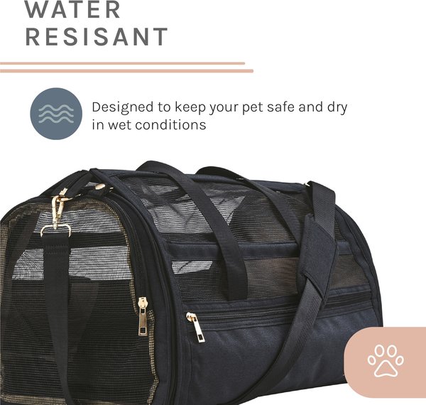 Show full view: Sam's Pets Scout Dog & Cat Carrier Bag, Black, 19-in slide 6 of 9