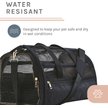 Show in main carousel: Sam's Pets Scout Dog & Cat Carrier Bag, Black, 19-in slide 6 of 9