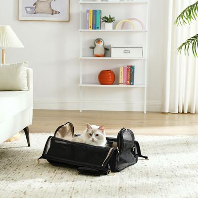 Show full view: Sam's Pets Scout Dog & Cat Carrier Bag, Black, 19-in slide 8 of 9