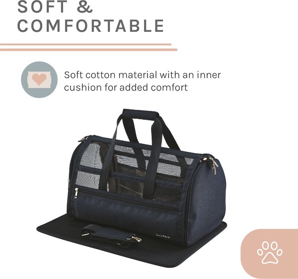 Show full view: Sam's Pets Scout Dog & Cat Carrier Bag, Black, 19-in slide 5 of 9
