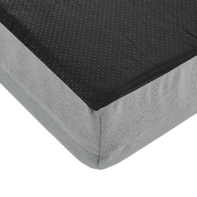 Show full view: Sam's Pets Scruffy Orthopedic Bolster Dog & Cat Bed, 30-in, Light Gray, Large slide 3 of 10