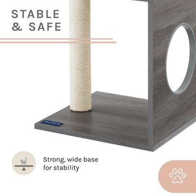 Show full view: Sam's Pets Sheree 17-in Cat Tree, Brown slide 7 of 11