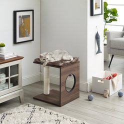 Sam's Pets Sheree 17-in Cat Tree, Dark Brown slide 2 of 9