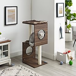 Sam's Pets Sheree 34-in Cat Tree, Dark Brown slide 2 of 9