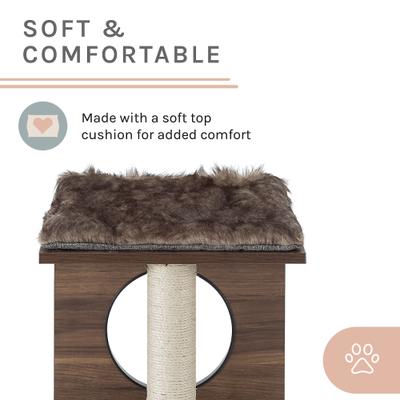 Show full view: Sam's Pets Sheree 34-in Cat Tree, Dark Brown slide 8 of 11