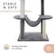 Show in main carousel: Sam's Pets Submarine 60-in Gray Hard Box Cat Tree, Gray slide 7 of 11