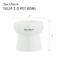 Show in main carousel: Sam's Pets Tall Tulip 2.0 Elevated Dog Bowl, White, 0.55-cup slide 9 of 9
