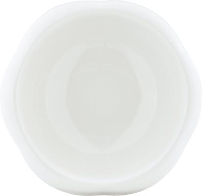 Show full view: Sam's Pets Tall Tulip 2.0 Elevated Dog Bowl, White, 0.55-cup slide 3 of 9