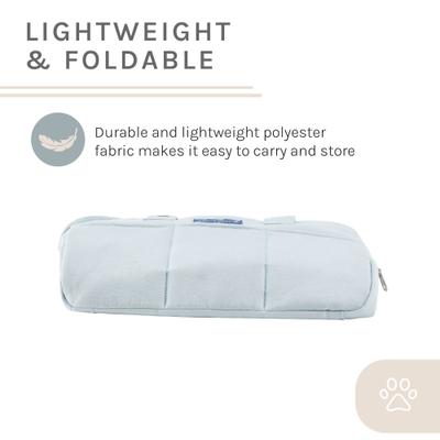 Show full view: Sam's Pets Teddy Dog & Cat Carrier Bag, Blue, 14.5-in slide 8 of 9