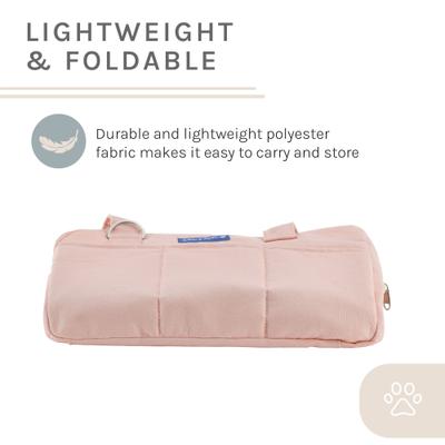 Show full view: Sam's Pets Teddy Dog & Cat Carrier Bag, Pink, 14.5-in slide 8 of 9