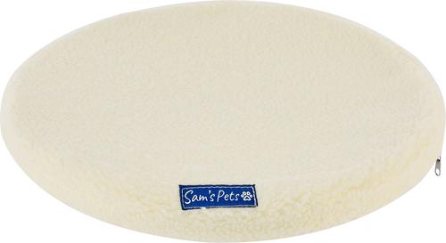 Show full view: Sam's Pets Yves Furniture Style Sofa Dog & Cat Tower Bed, Natural Oak, 24-in slide 4 of 10