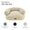 Show in main carousel: Sam's Pets Zoe Bolster Dog & Cat Bed, Beige, Medium slide 5 of 9