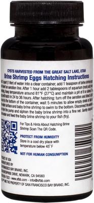 Show full view: San Francisco Bay Brand Brine Shrimp Eggs Fish Food, 2.75-oz jar slide 3 of 5