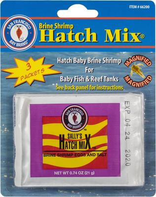 Show full view: San Francisco Bay Brand Brine Shrimp Hatch Mix Fish Food, 0.74-oz, 3 count slide 1 of 6