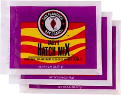 San Francisco Bay Brand Brine Shrimp Hatch Mix Fish Food, 0.74-oz, 3 count slide 2 of 6