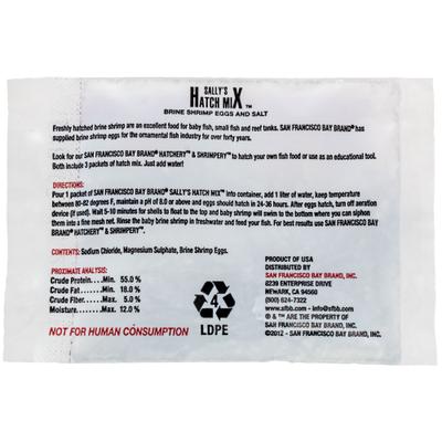 Show full view: San Francisco Bay Brand Brine Shrimp Hatch Mix Fish Food, 0.74-oz, 3 count slide 5 of 6