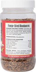 San Francisco Bay Brand Freeze-Dried Bloodworms Fish Food, 0.50-oz bag slide 2 of 4