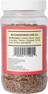 Show full view: San Francisco Bay Brand Freeze-Dried Bloodworms Fish Food, 0.50-oz bag slide 2 of 4
