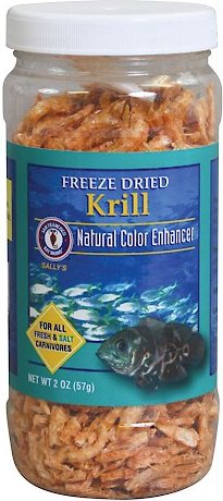 San Francisco Bay Brand Freeze-Dried Krill Fish Food, 2-oz bag