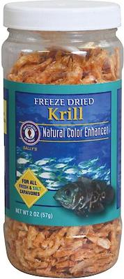 Show full view: San Francisco Bay Brand Freeze-Dried Krill Fish Food, 2-oz bag slide 1 of 4