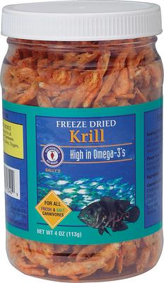 Show full view: San Francisco Bay Brand Freeze-Dried Krill Fish Treats, 4-oz jar slide 1 of 1