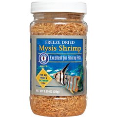 San Francisco Bay Brand Freeze-Dried Mysis Shrimp Fish Treats, 0.89-oz jar