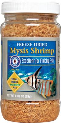 Show full view: San Francisco Bay Brand Freeze-Dried Mysis Shrimp Fish Treats, 0.89-oz jar slide 1 of 1