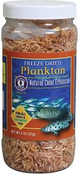 San Francisco Bay Brand Freeze-Dried Plankton Fish Food, 2-oz bag