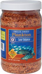San Francisco Bay Brand Freeze-Dried Plankton Fish Treats, 4-oz jar