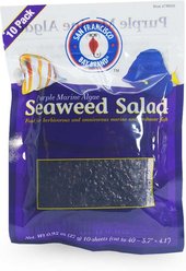 San Francisco Bay Brand Purple Seaweed Salad Fish Food, 10 count, 0.92-oz