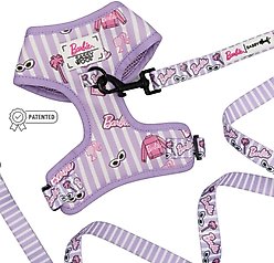 Sassy Woof Closet Goals Dog Harness & Leash, Purple, Medium: 18 to 25-in chest