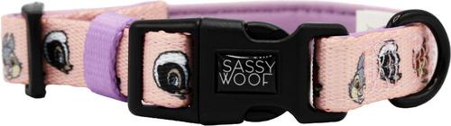 Show full view: Sassy Woof Disney's Bambi Dog Collar, Pink, Small slide 2 of 5