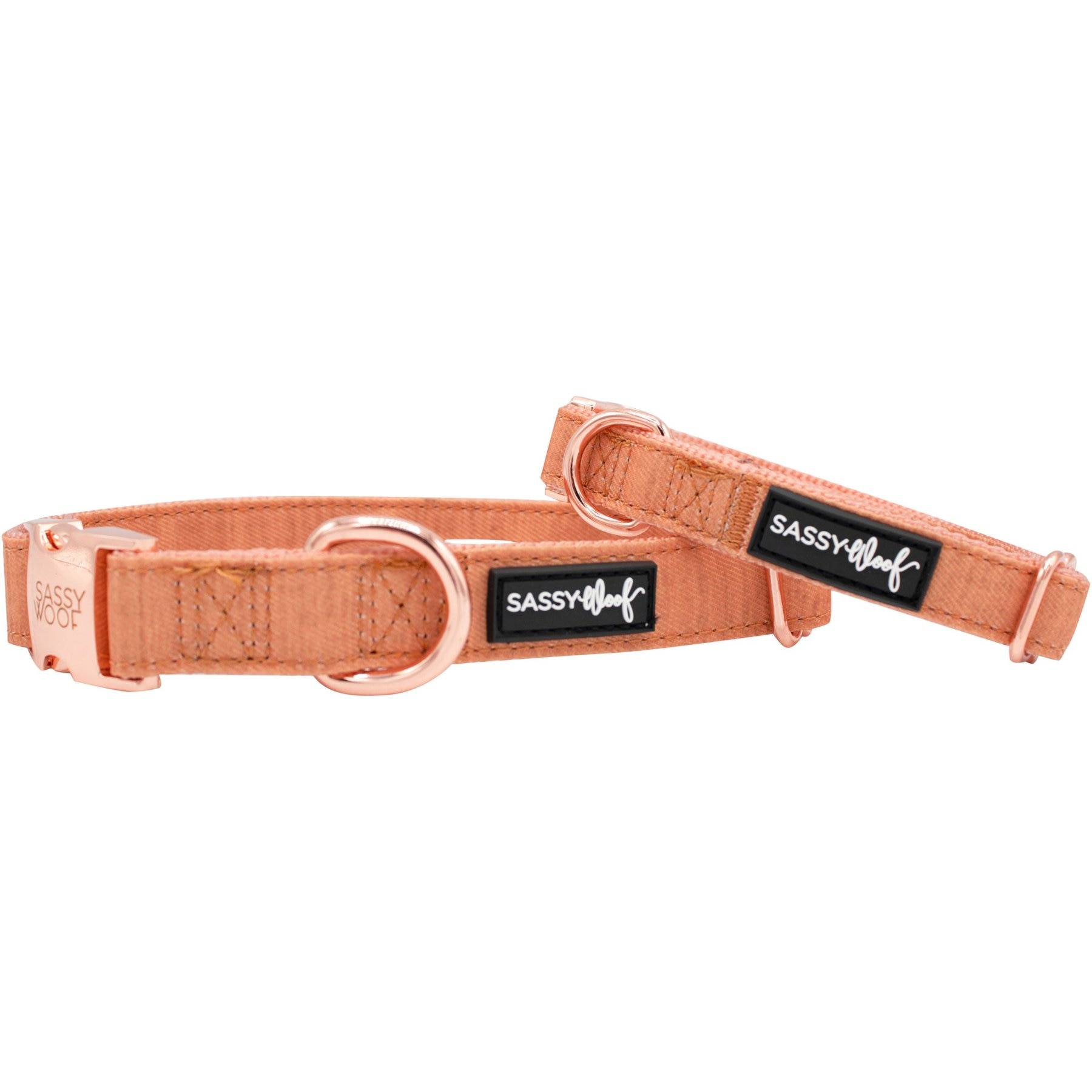 Sassy Woof Dog Collar, Apple Cider, Large