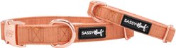 Sassy Woof Dog Collar, Apple Cider, Medium