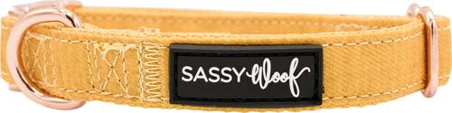 Show full view: Sassy Woof Dog Collar, Sunflower Fields, Medium slide 3 of 6