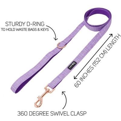 Show full view: Sassy Woof Fabric Dog Leash, Aurora slide 4 of 6