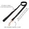Show in main carousel: Sassy Woof Fabric Dog Leash, Baby Got Black slide 4 of 6
