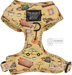 Sassy Woof Friends Dog Harness, Yellow, X-Small: 14 to 19-in chest