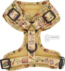 Sassy Woof Friends Dog Harness, Yellow, X-Small: 14 to 19-in chest slide 2 of 5