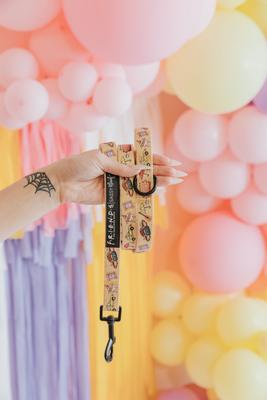 Show full view: Sassy Woof Friends Dog Leash, 5-ft long, 4/5-in wide, Yellow slide 5 of 6