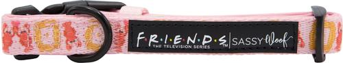Show full view: Sassy Woof Friends Standard Dog Collar, Pink, Large slide 3 of 6