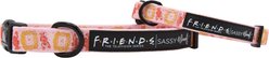 Sassy Woof Friends Standard Dog Collar, Pink, Medium