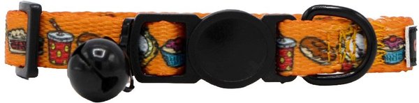 Show full view: Sassy Woof Garfield Cat Collar, Medium: 7.5 to 12-in neck, 2/5-in wide slide 2 of 5