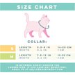 Show in main carousel: Sassy Woof Garfield Cat Collar, Medium: 7.5 to 12-in neck, 2/5-in wide slide 4 of 5