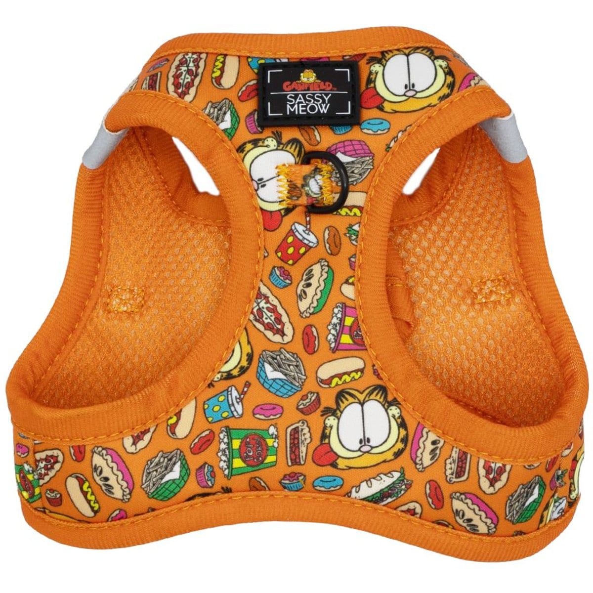 Sassy Woof Garfield Cat Harness, X-Small: 12 to 14-in chest